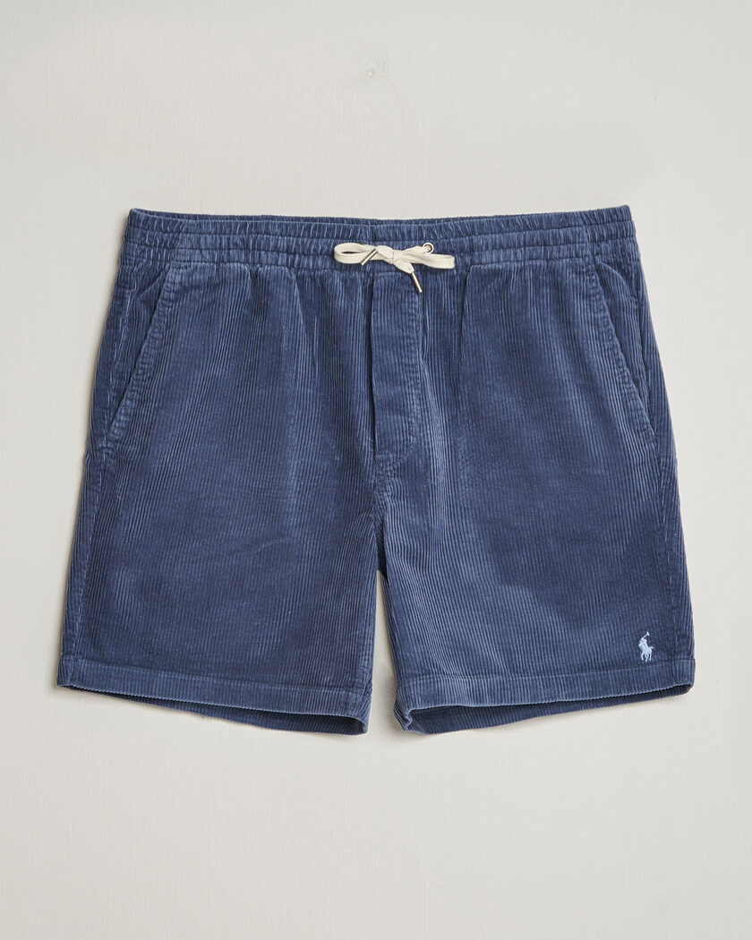 Polo Ralph Lauren Corduroy Shorts Boston Navy – Blu