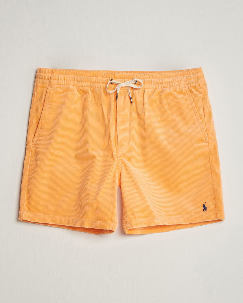 Polo Ralph Lauren Corduroy Shorts Key West Orange – Arancione