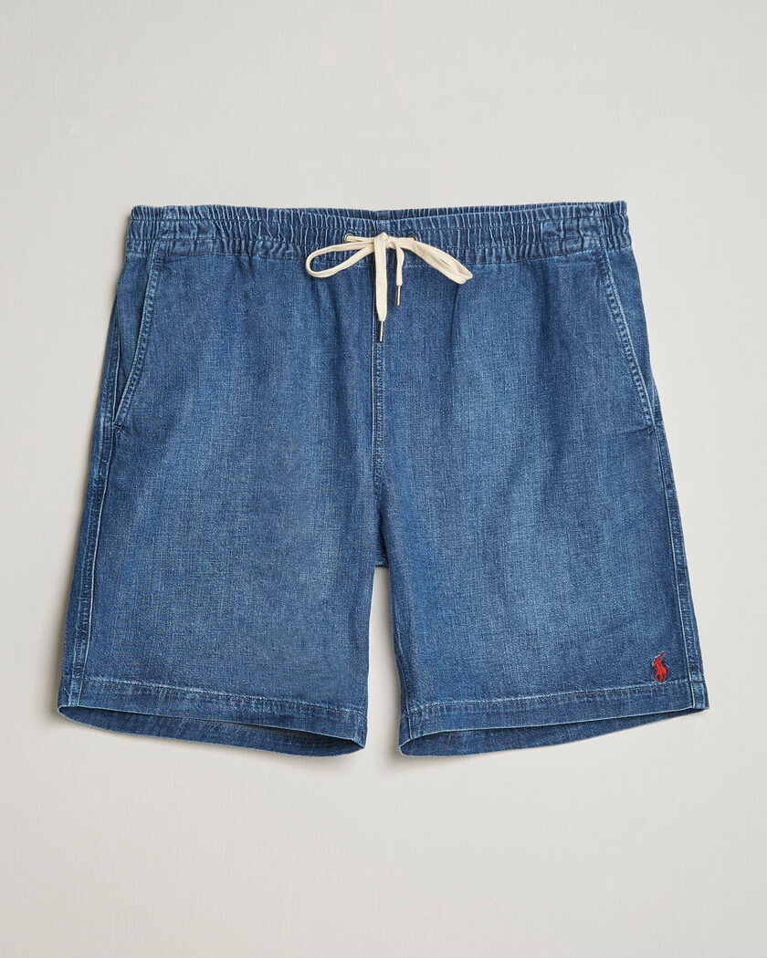 Polo Ralph Lauren Denim Shorts Blane – Blu