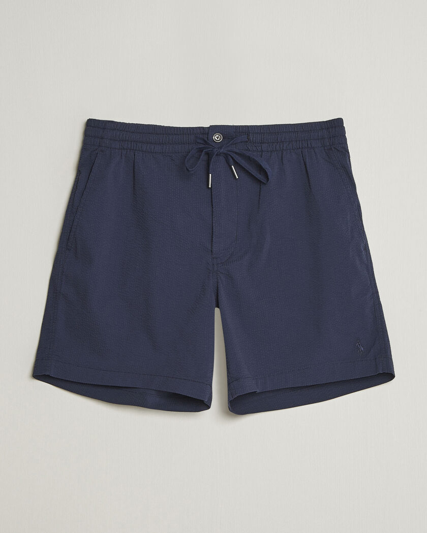 Polo Ralph Lauren Seersucker Shorts Newport Navy – Blu