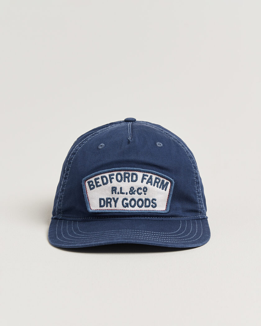 Polo Ralph Lauren Cotton Cap Dark Cobalt – Blu