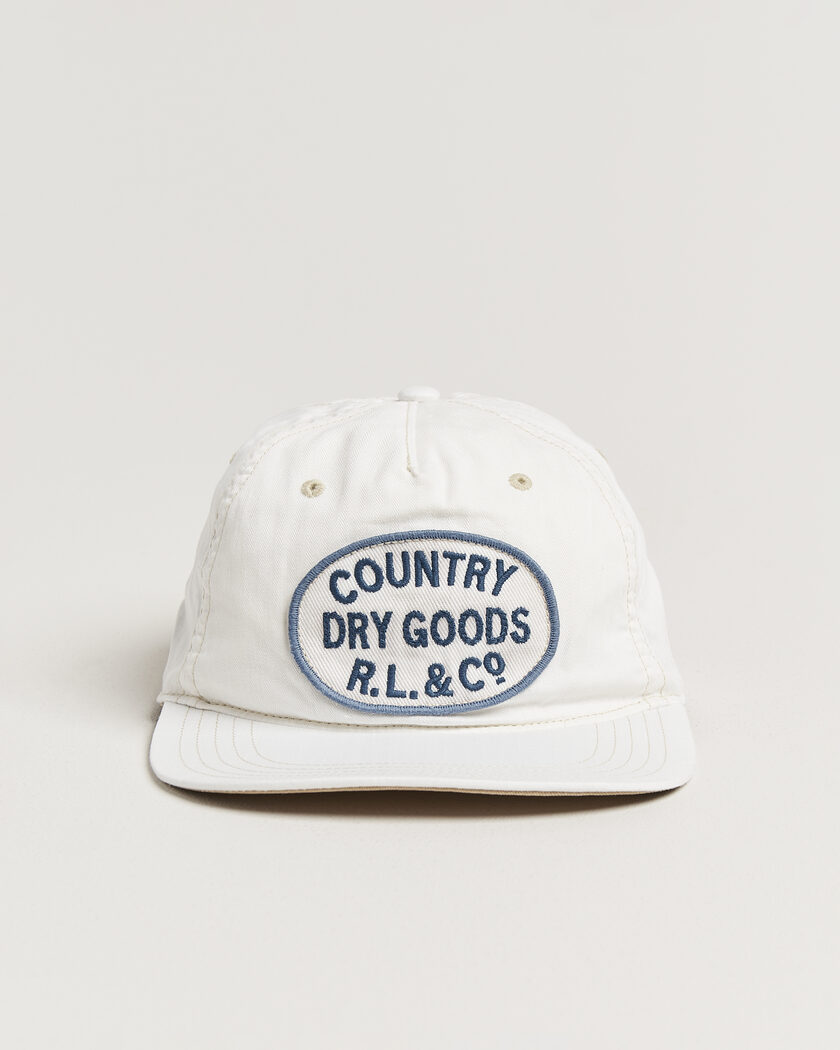 Polo Ralph Lauren Cotton Herringbone Cap White – Bianco