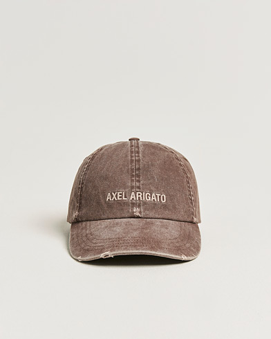 Axel Arigato AA Logo Cap Washed Brown – Marrone