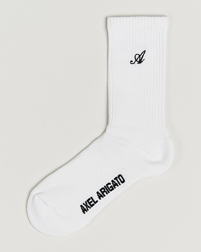 Axel Arigato Signature Sock White – Bianco