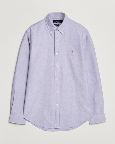 Polo Ralph Lauren Custom Fit Oxford Shirt Tissel Purple – Viola