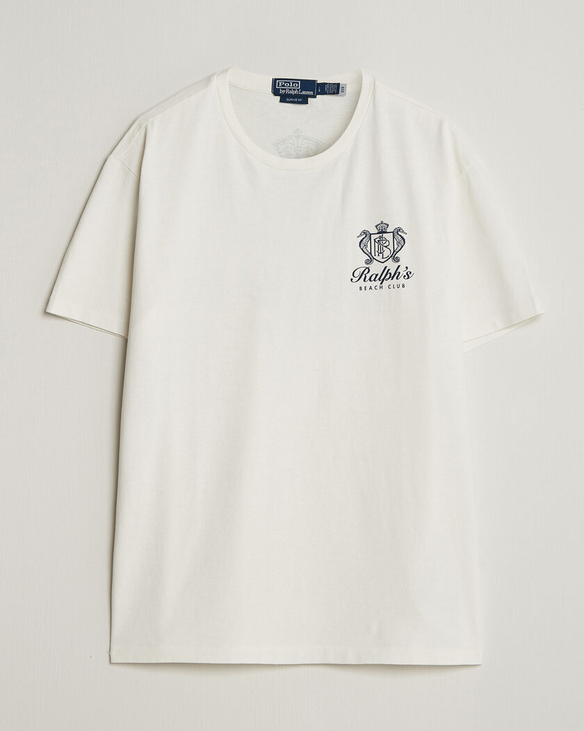 Polo Ralph Lauren Ralph's Beach Club Back Print Tee White – Bianco