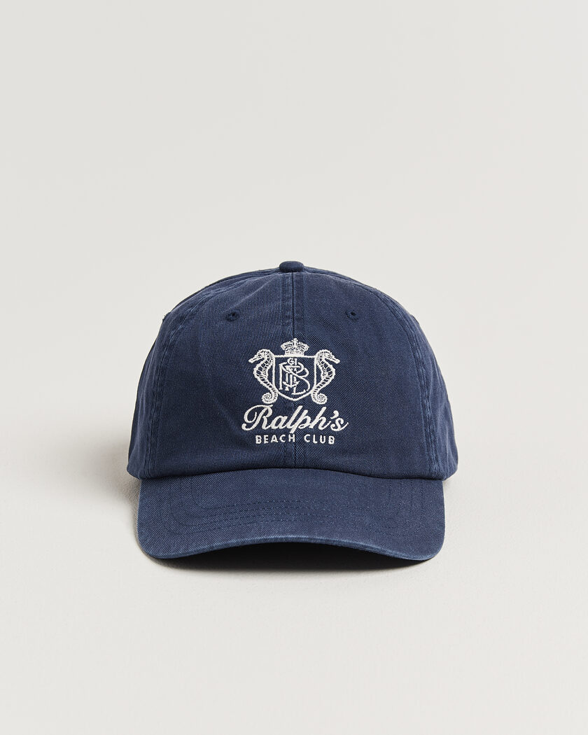Polo Ralph Lauren Ralph's Beach Club Cap Newport Navy – Blu
