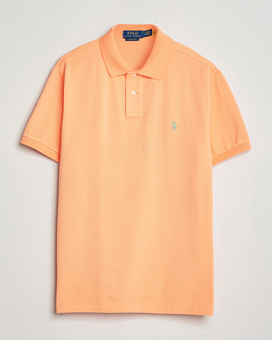 Polo Ralph Lauren Custom Slim Fit Polo Pompano Orange – Arancione
