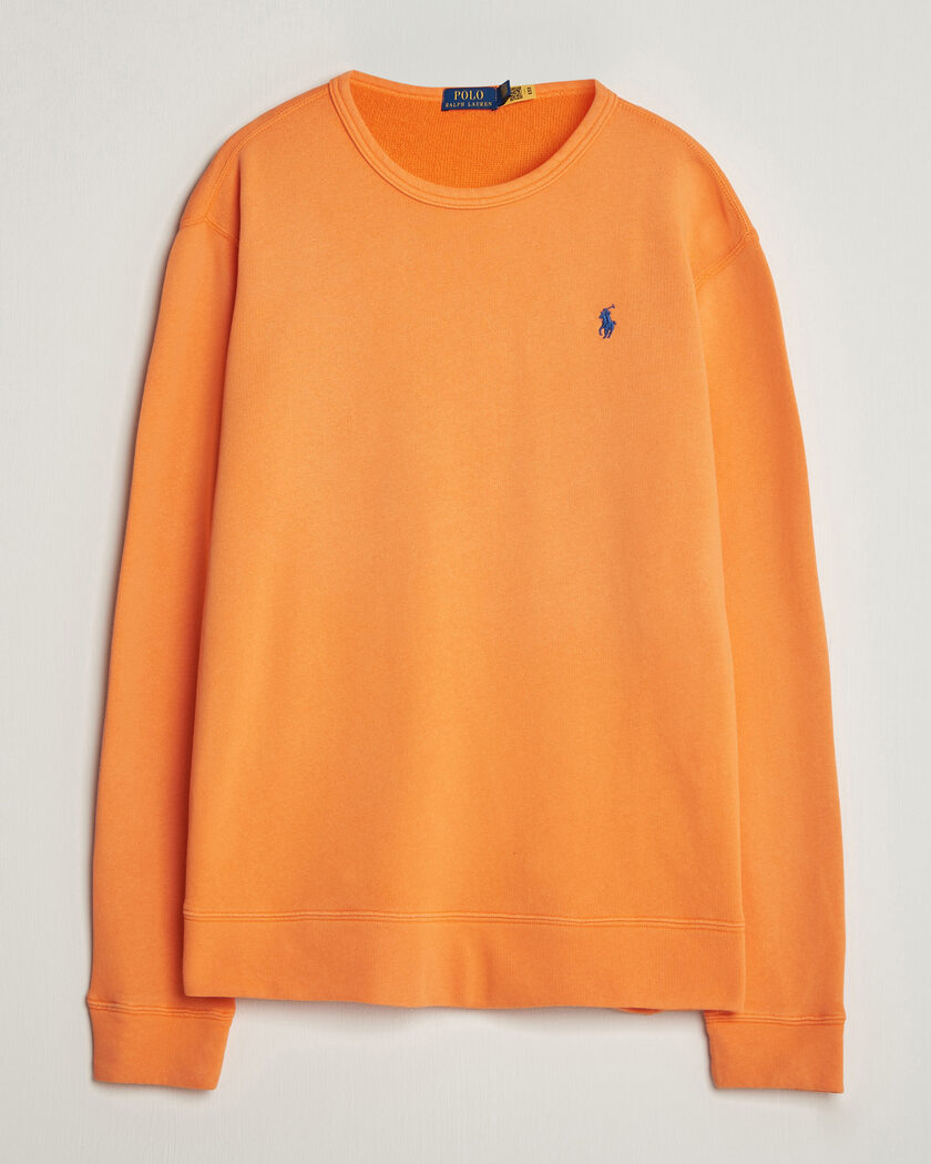 Polo Ralph Lauren Island Terry Sweatshirt Resort Orange – Arancione