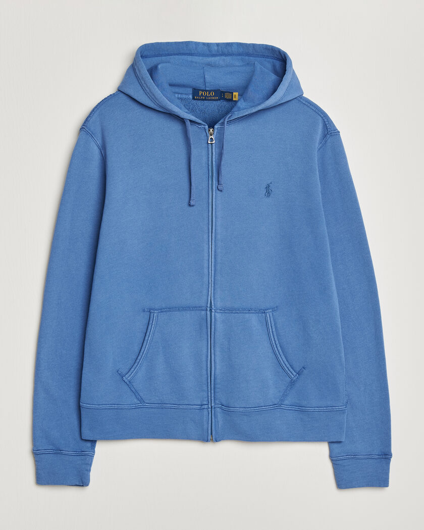 Polo Ralph Lauren Island Terry Full Zip Hoodie Modern Royal – Blu