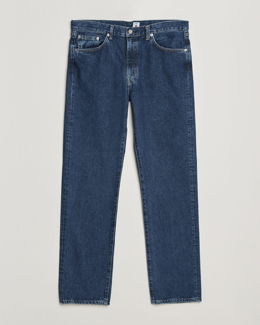 EDWIN Regular Straight Jeans Used Mid Blue – Blu