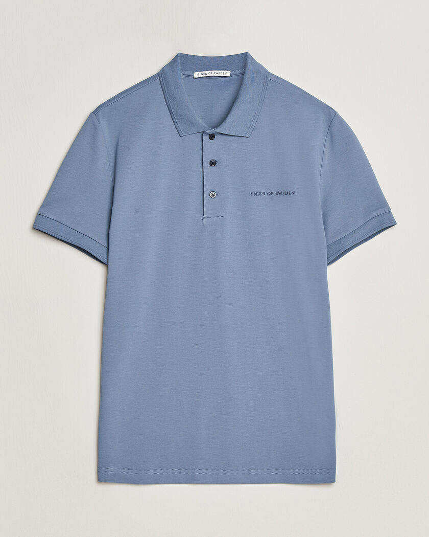 Tiger of Sweden Darios Polo Dull Blue – Blu