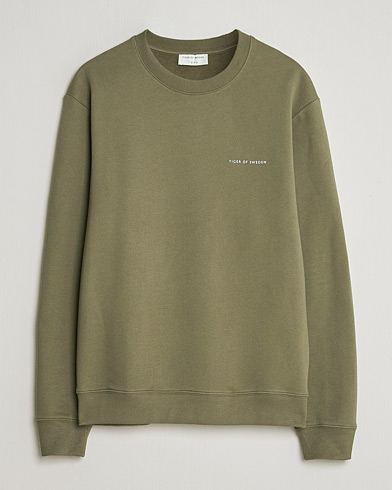 Tiger of Sweden Emerson Crew Neck Sweatshirt October Sage – Verde