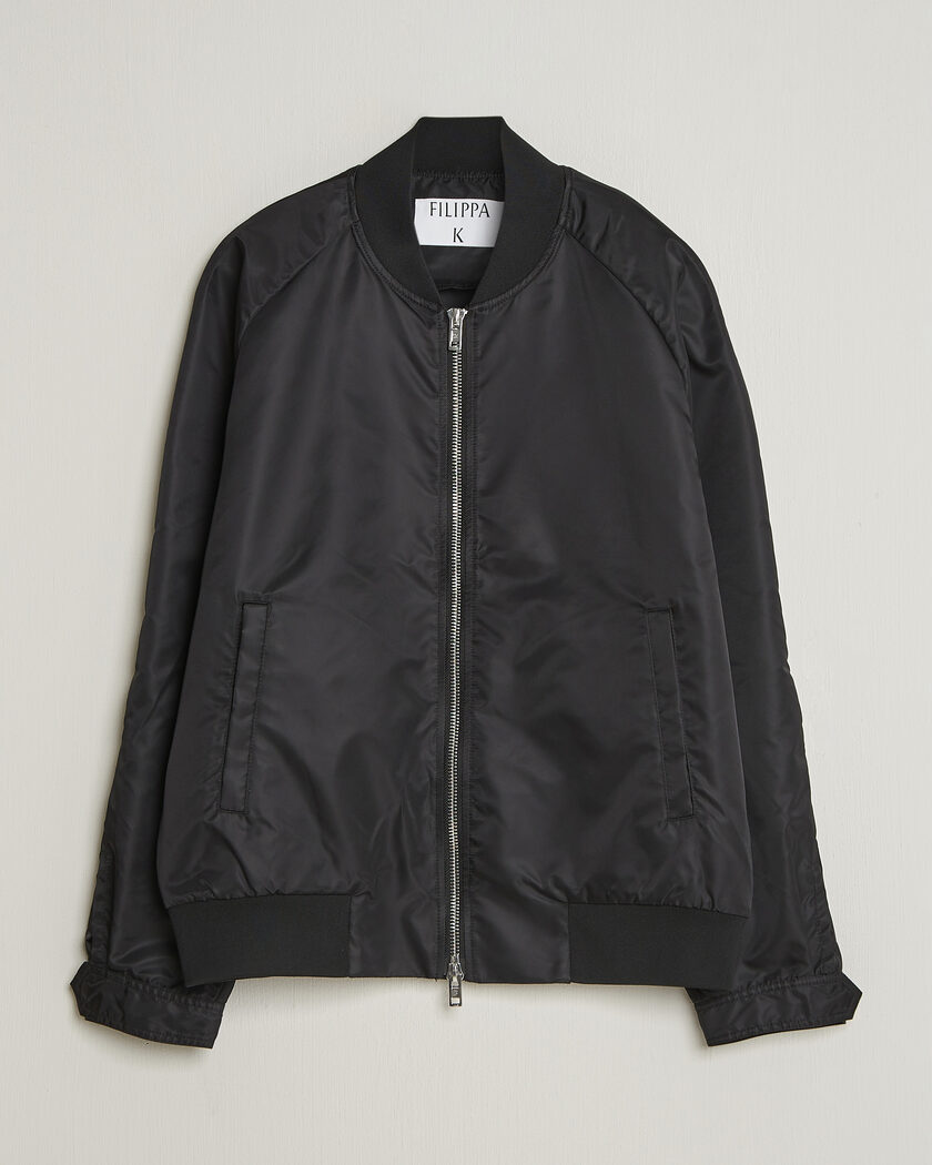 Filippa K Technical Bomber Jacket Black – Nero