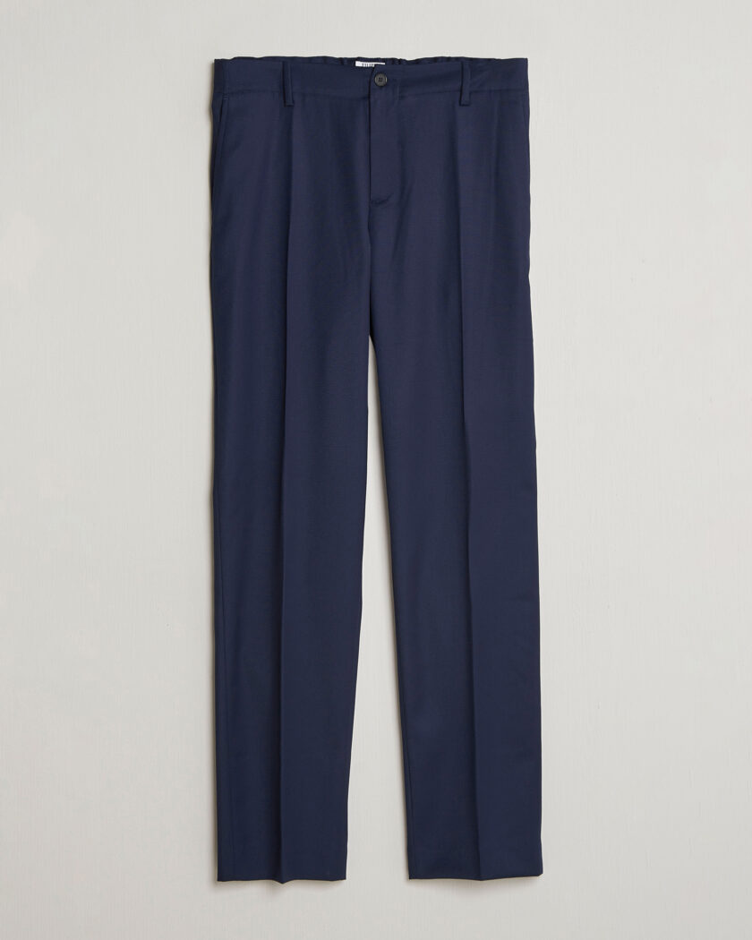 Filippa K Troy Tailored Drawstring Trousers Ink Navy – Blu