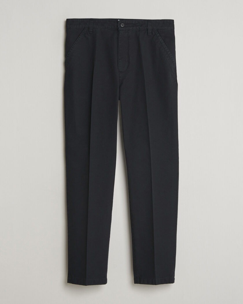 Filippa K Carl Cotton Trousers Black – Nero
