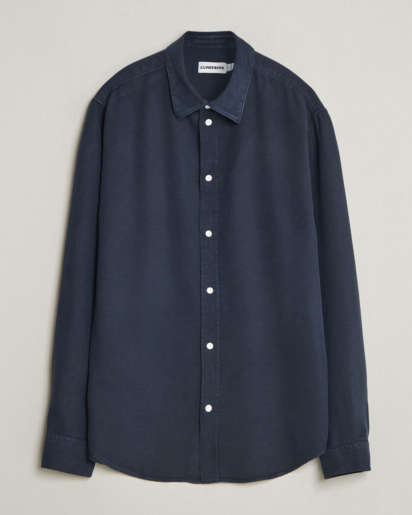 J.Lindeberg Zachary Tencel Shirt JL Navy – Blu
