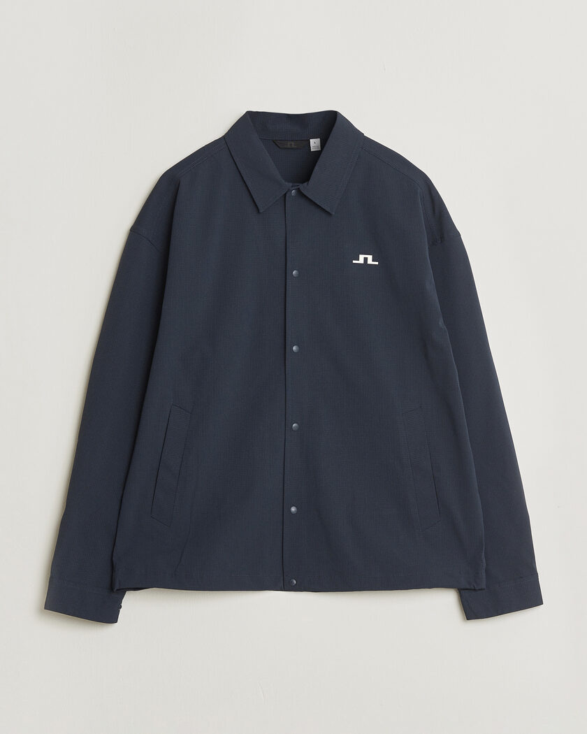  J.Lindeberg Dex Coach Overshirt JL Navy – Blu