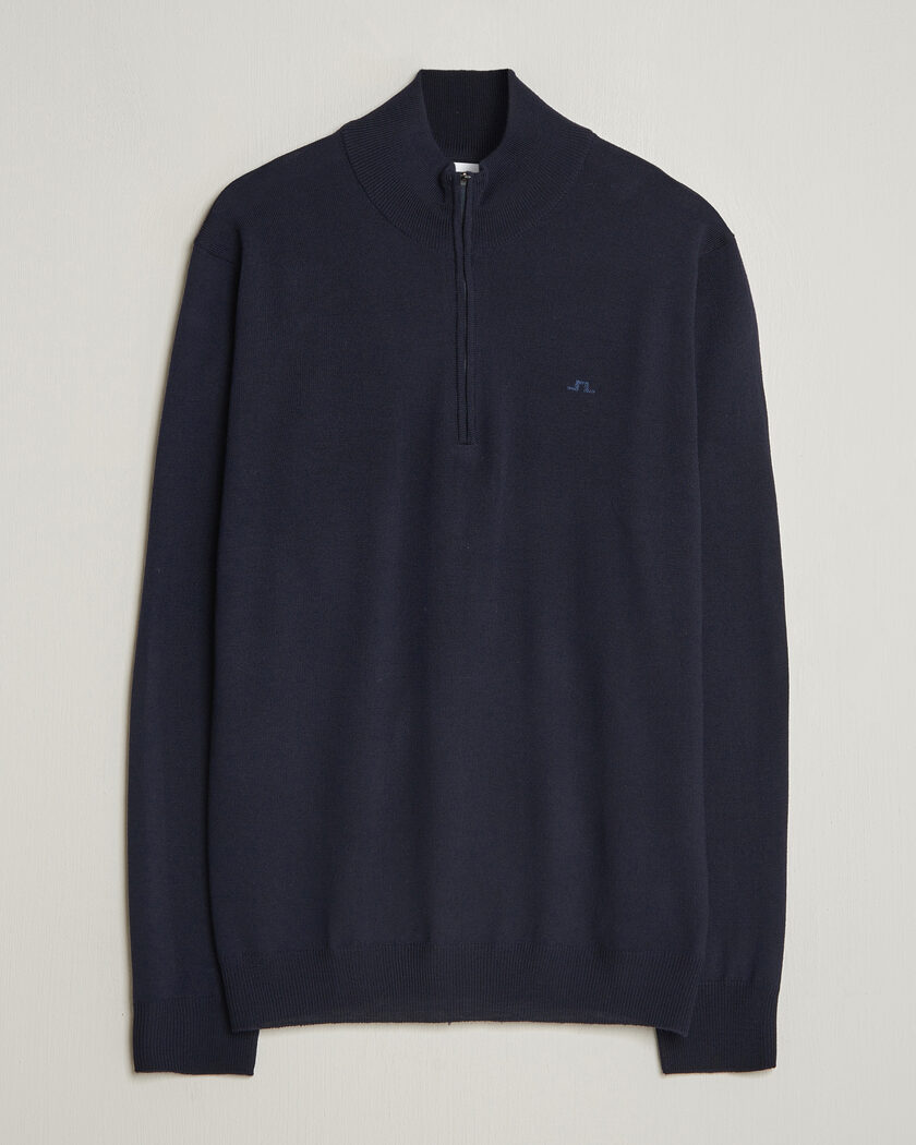 J.Lindeberg Kiyan Merino Half Zip JL Navy – Blu