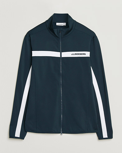 J.Lindeberg Jarvis Mid Layer Full Zip JL Navy – Blu
