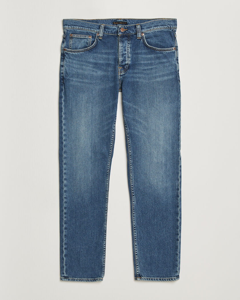 Nudie Jeans Solid Ollie Jeans Blue Blur – Blu