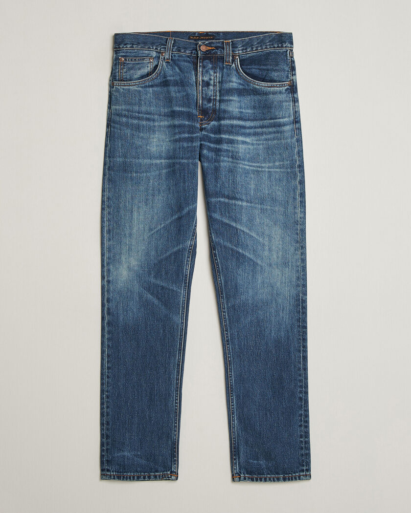 Nudie Jeans Steady Eddie II Jeans Muted Tracks – Blu