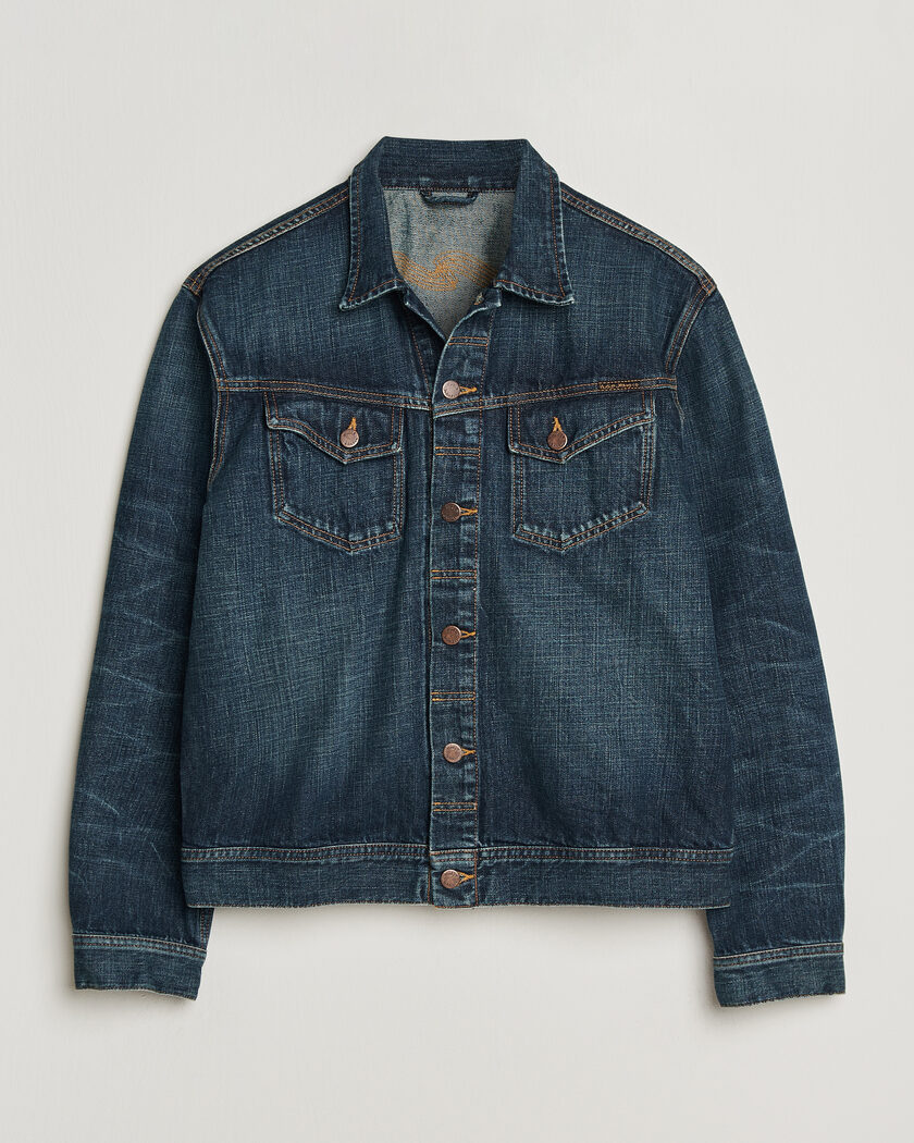 Nudie Jeans Conny Denim Jacket Heavy Used – Blu