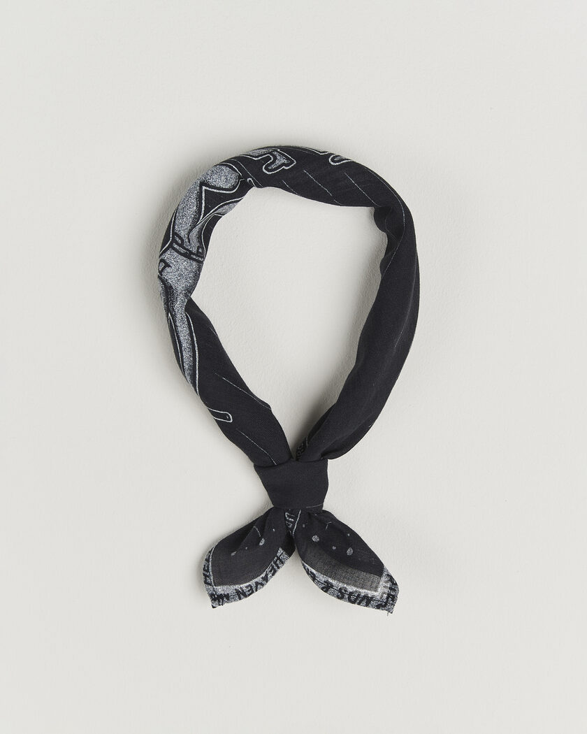 Nudie Jeans Ingrid Printed Bandana Black – Nero