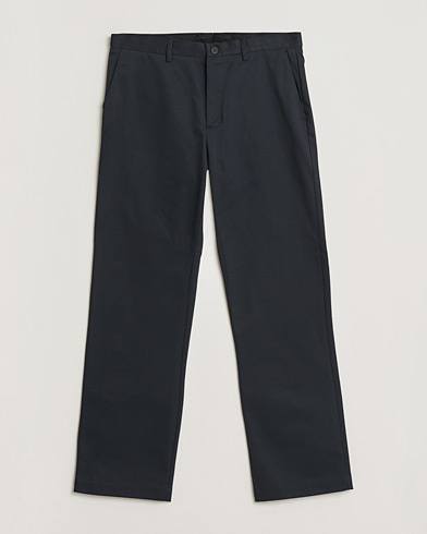 Sunspel Soft Cotton Drill Trousers Navy – Blu