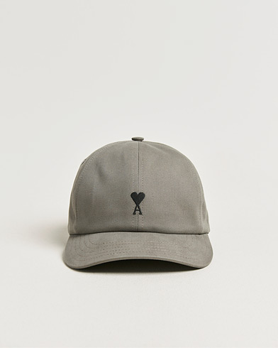 AMI Black Heart Logo Cap Carbone – Grigio