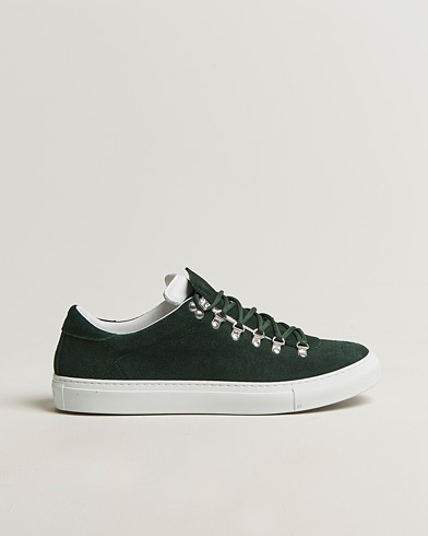 Diemme Marostica Low Sneaker Bottle Green Suede – Verde