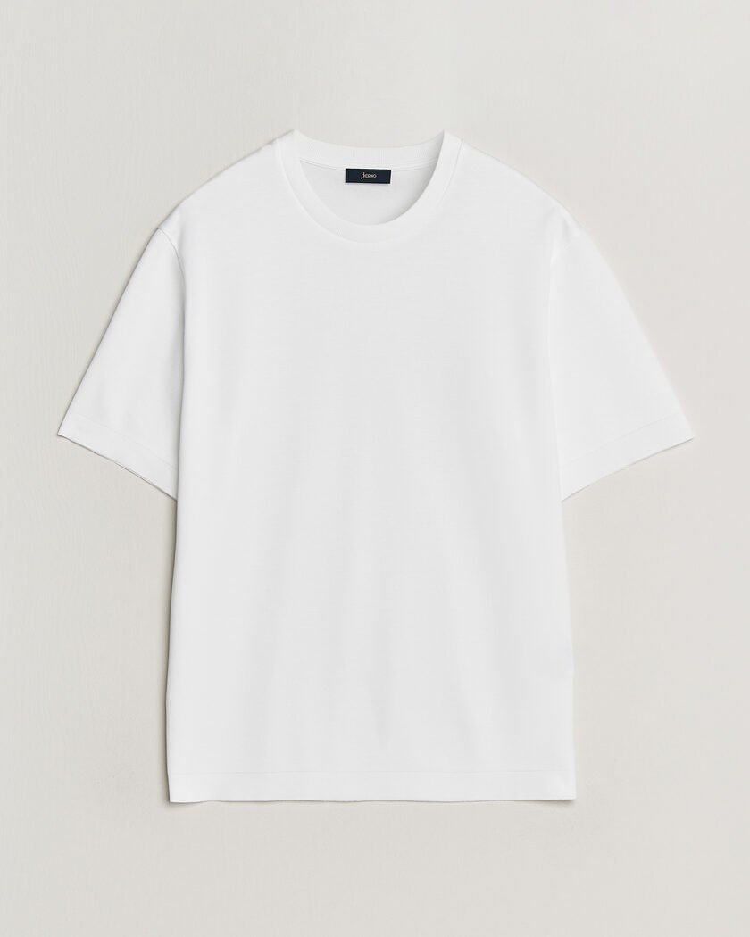 Herno Micro Piquet T-Shirt White – Bianco