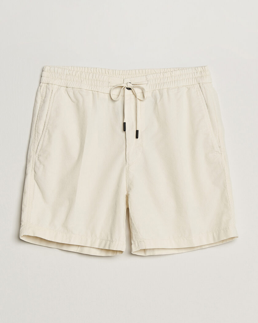Incotex Baby Corduroy Drawstring Shorts Off White – Bianco
