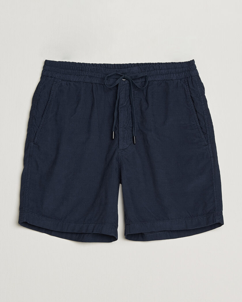 Incotex Baby Corduroy Drawstring Shorts Navy – Blu