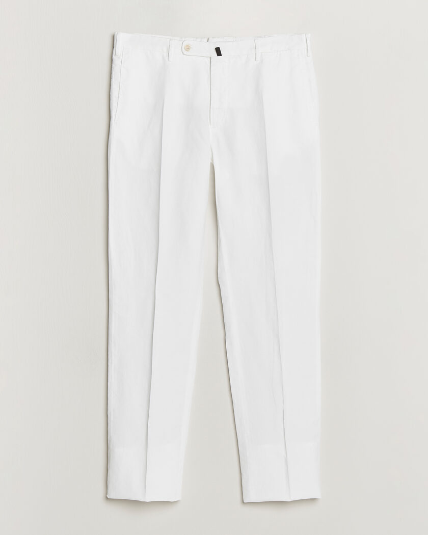Incotex Regular Fit Chinolino Trousers White – Bianco