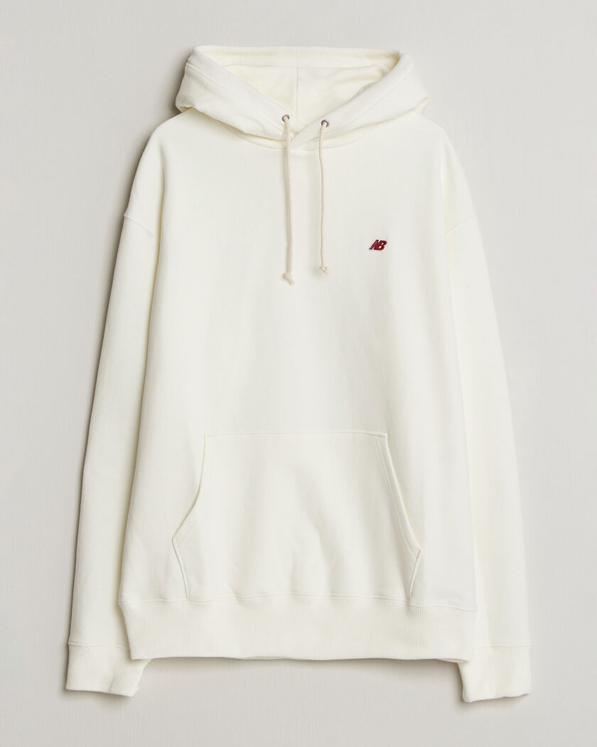 New Balance Made In US & UK New Balance Made In USA Core Hoodie Sea Salt – Bianco