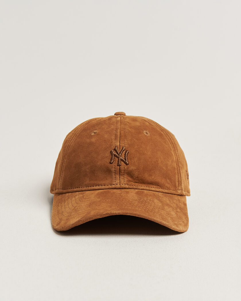 New Era 9Twenty Suede New York Yankees Cap Brown – Marrone