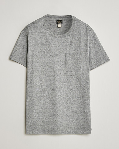 RRL 2-Pack Pocket Tee Heather Grey – Grigio