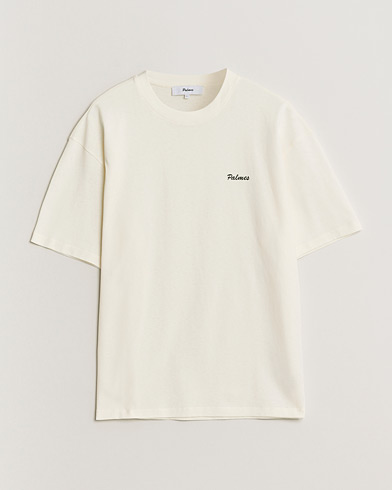 Palmes Stitch T-Shirt Off White – Bianco
