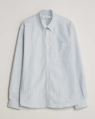 Palmes Deuce Oxford Shirt Light Blue Stripe – Blu