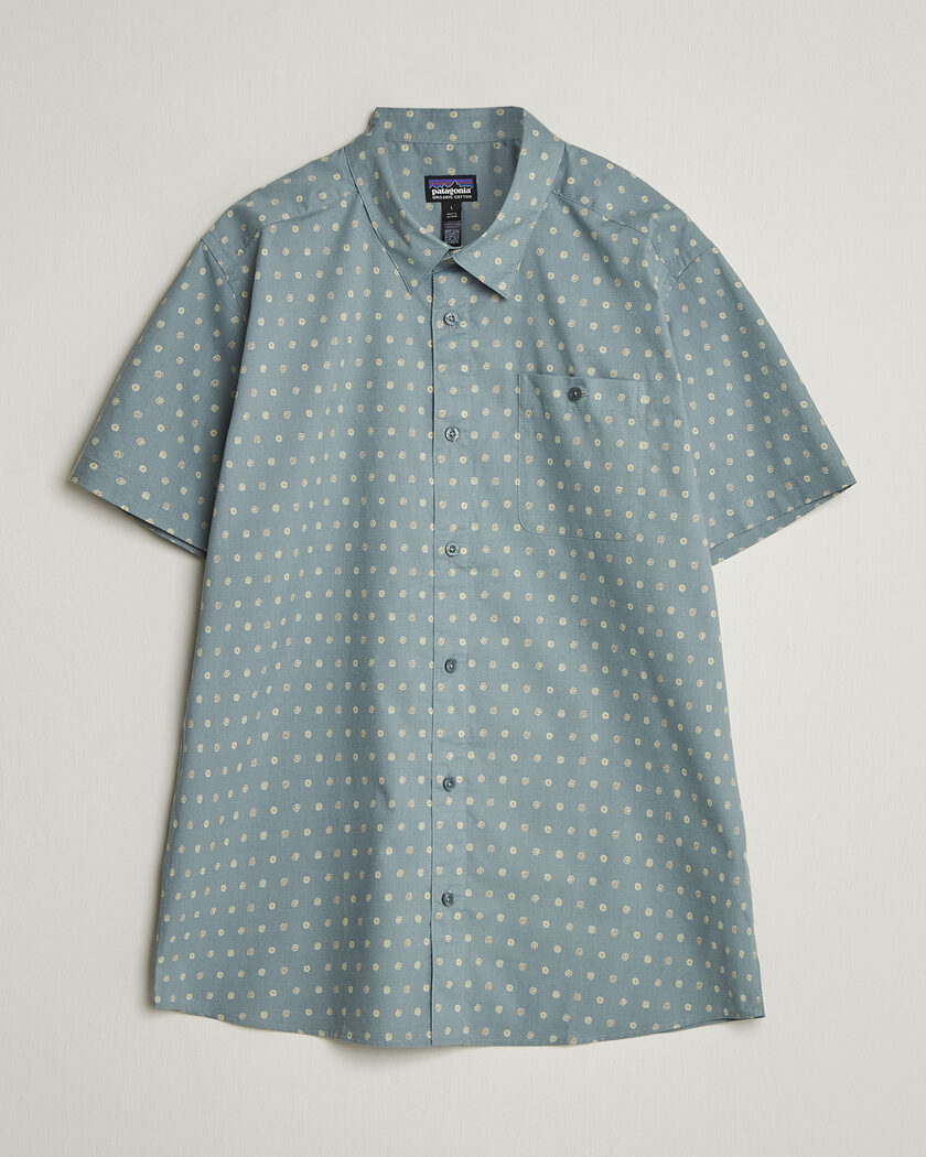 Patagonia Go To Short Sleeve Shirt Blue Sage – Blu
