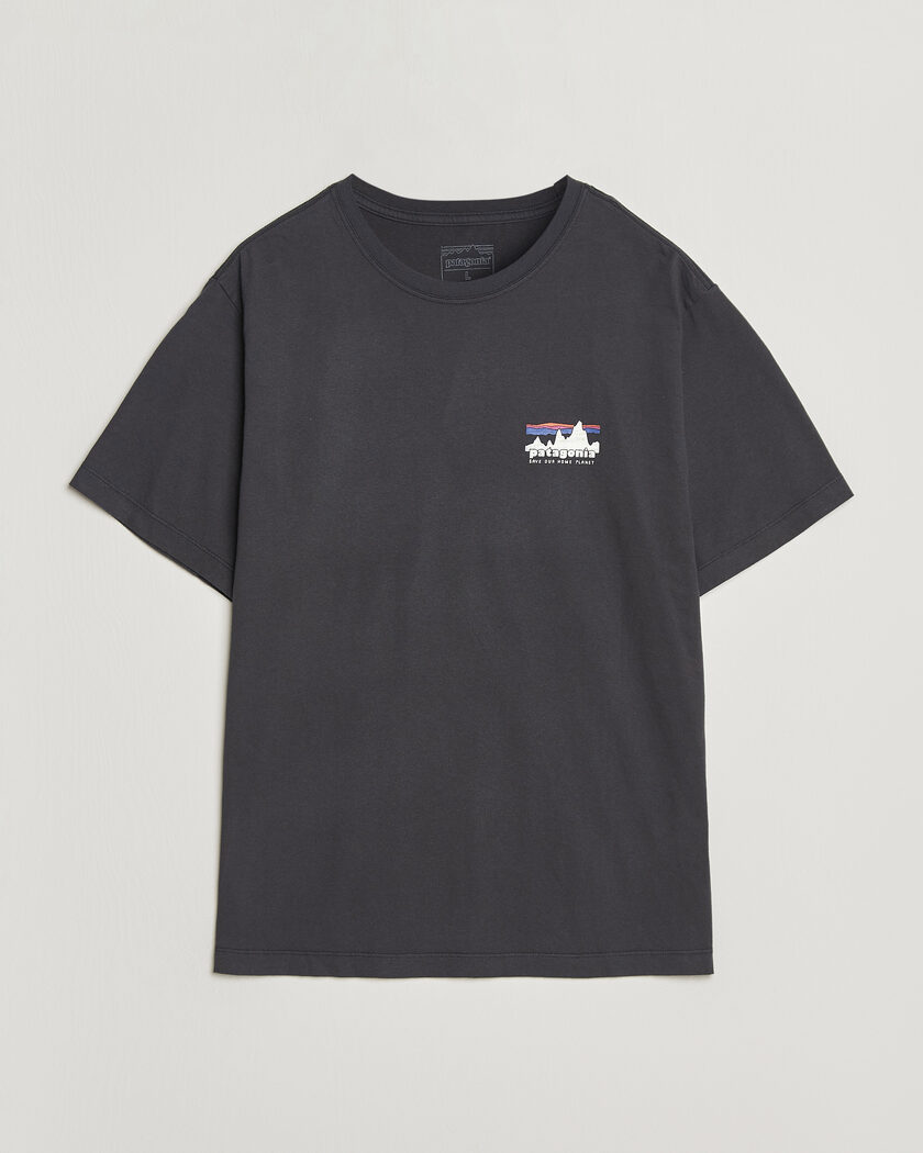 Patagonia 73 Skyline Logo T-Shirt Ink Black – Nero