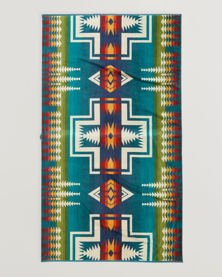 Pendleton Oversized Jacquard Spa Towel Century Harding – Multicolore