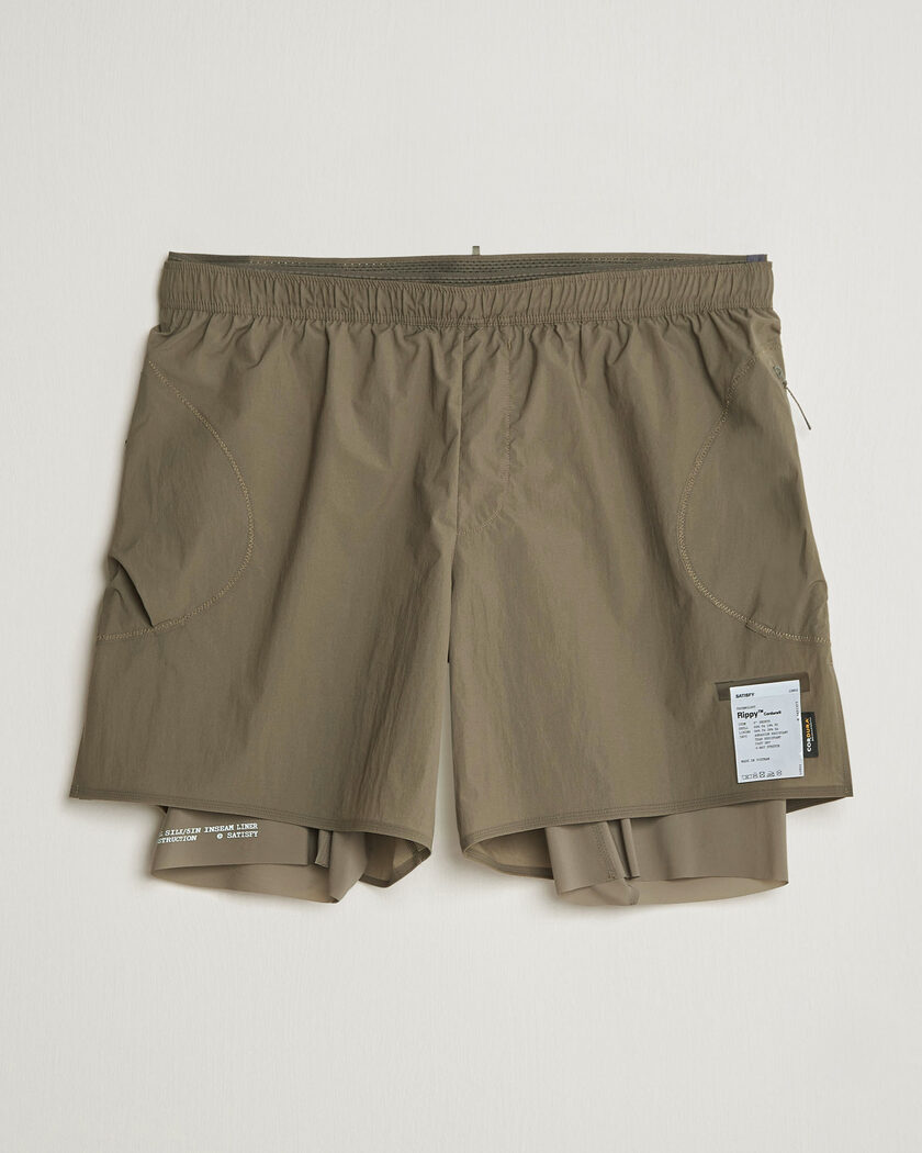 Satisfy Rippy Cordura 5 Inch Shorts Morel – Marrone
