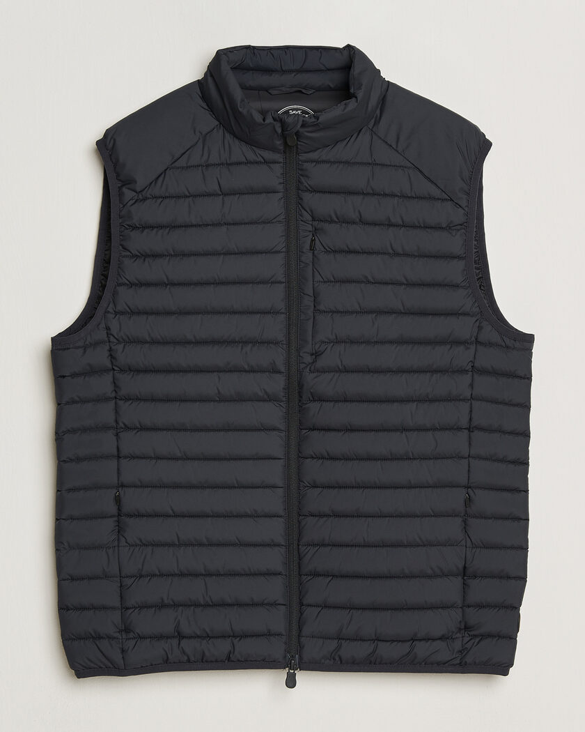 Save The Duck Dave Lightweight Padded Vest Black – Nero