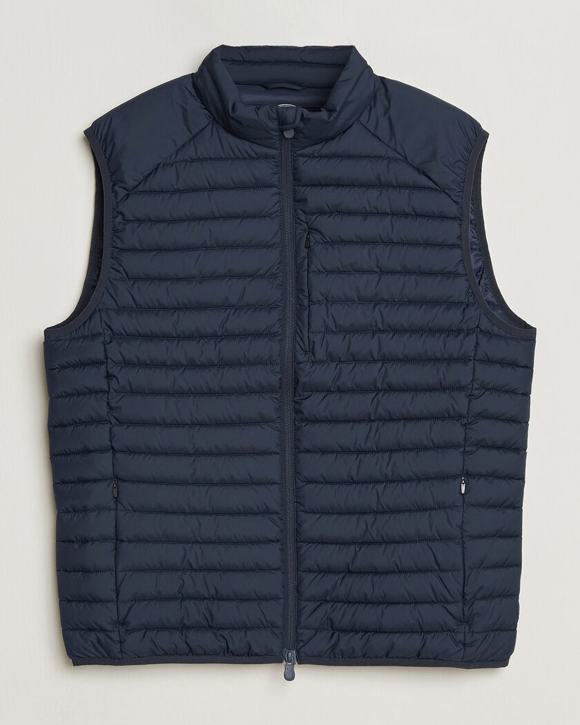 Save The Duck Dave Lightweight Padded Vest Navy Blue – Blu