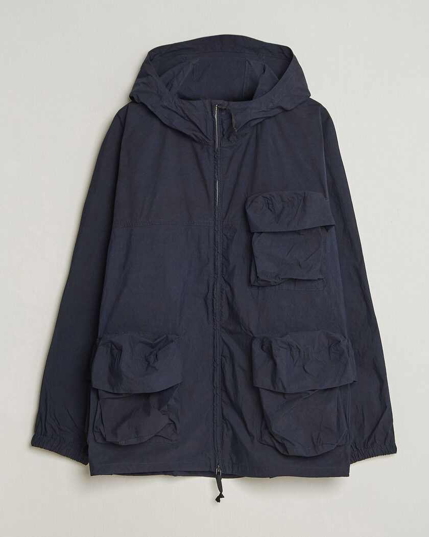 Snow Peak Indigo C/N Parka Navy – Blu