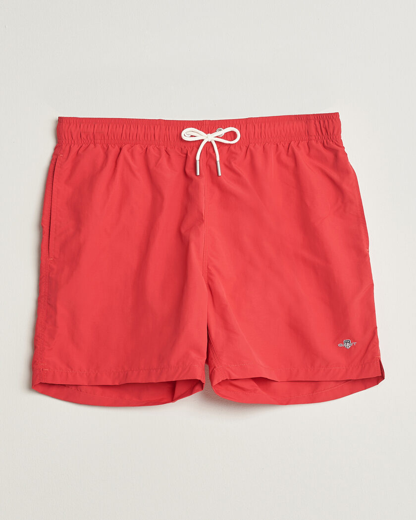 GANT Basic Swimshorts Rose Red – Rosso