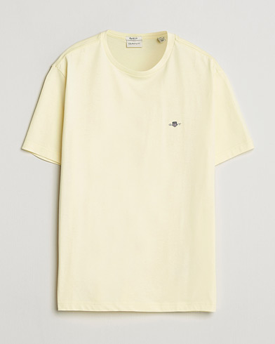 GANT The Original T-Shirt Vanilla Yellow – Giallo
