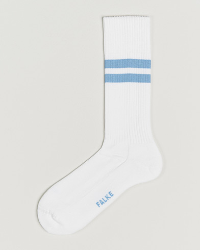 Falke Dynamic Tennis Sock White/Blue – Bianco